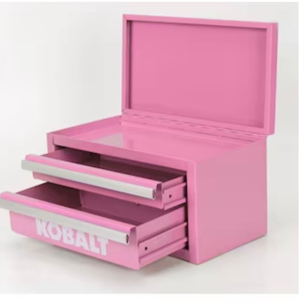 Kobalt Mini Pink Toolbox New in Box perfect Christmas Gift